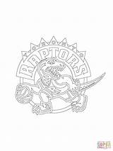 Raptors Toronto Coloring Pages Logo Raptor Nba Color Warriors Golden State Drawing Printable San Spurs Sport Antonio Basketball Outline York sketch template