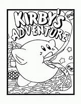 Coloring Nintendo Pages Kids Kirby Comments sketch template
