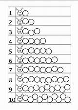 Caterpillar Fingerprint Astoldbymom Zahlen Raupe Bruco Vocales Dot Hungry Told Vorschulrechnen Autismo Matematica Olds Trace Attività Mathe Sequence sketch template