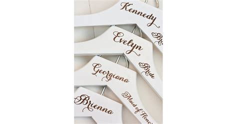 custom hangers for the big day how do you ask your