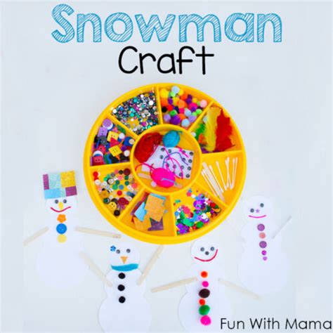 build  snowman craft