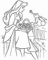 Coloring Pages Sleeping Beauty Kids Bestcoloringpagesforkids Princess Disney sketch template