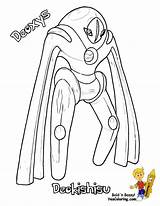 Pokemon Deoxys Coloring Pages Bubakids Thousands Relation Through Choose Board sketch template