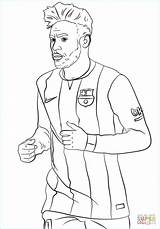 Neymar Joueur Inspirant sketch template