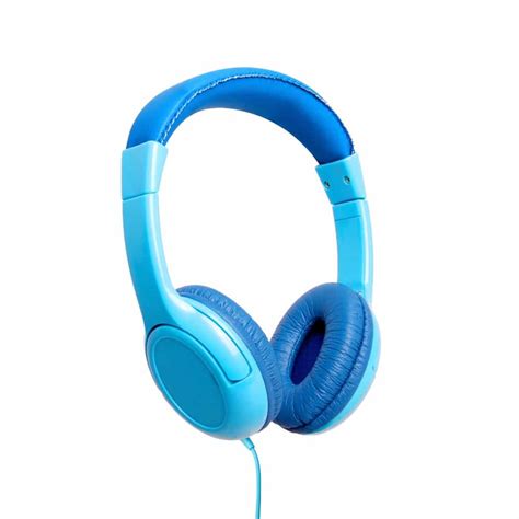 wired headphones blue  model shop