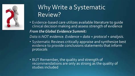 introduction  writing  systematic review laurie theeke sept