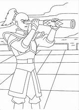 Avatar Coloring Pages Airbender Last Info Book Print Printables sketch template