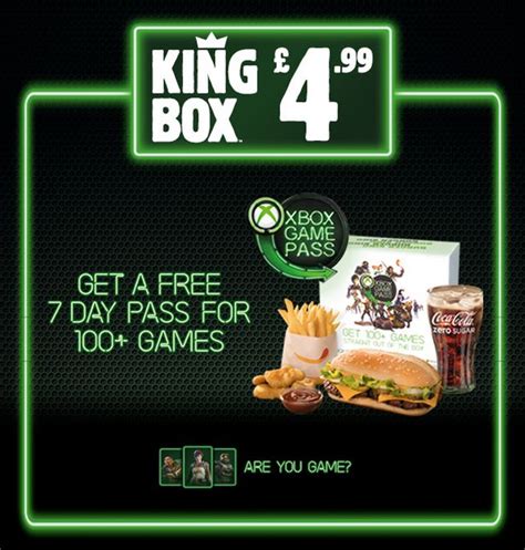 Burger King Are Giving Away A Free Xbox Game Pass To