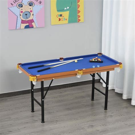 Soozier Soozier 55 Portable Folding Billiards Table Game Pool Table