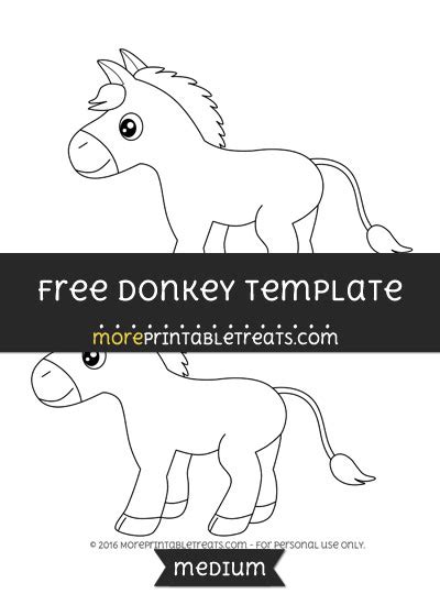 donkey template medium