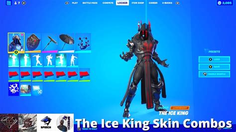 ice king skin combos fortnite battle royale youtube