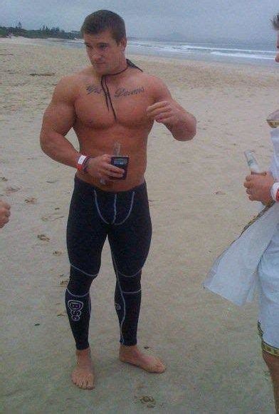 Beach Bulges Showing Off A Type Of Tight Sports Gear We