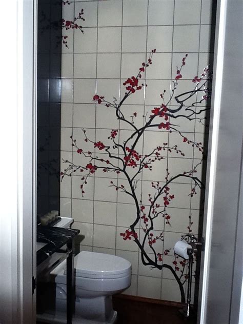 20 cherry blossom bathroom ideas