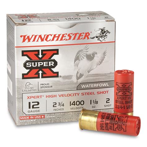 Winchester Super X Xpert High Velocity Steel Waterfowl 12 Gauge 2 3 4