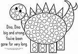 Dot Bingo Dauber Dinosaur Activities Daubers Dots Fill Printablee Fuji Sakura Dinos Dinosaurier Azcoloring sketch template