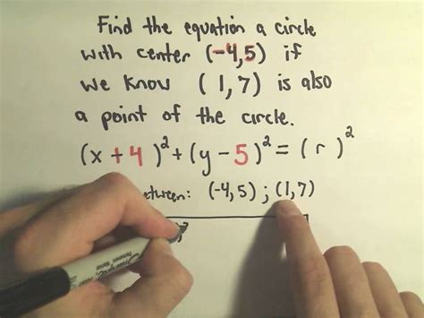 standard equation   circle  radius  center tessshebaylo