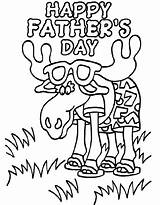 Coloring Pages Crayola Fathers Father sketch template