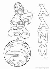 Aang Avatar Coloring Pages Last Airbender Character Xcolorings Noncommercial Individual Print Use sketch template