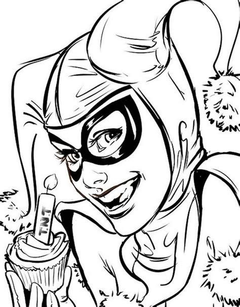 harley quinn coloring pages  coloring pages  kids