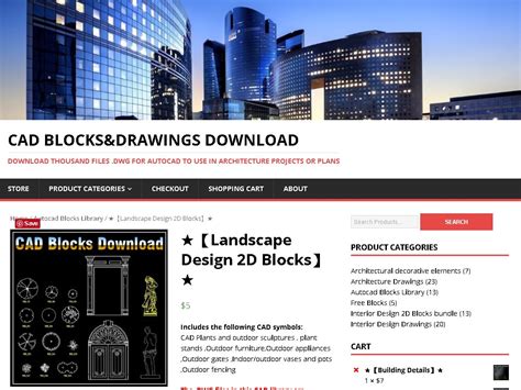 cad library autocad blocks  drawings  landscape design