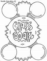Goal Classroomdoodles sketch template