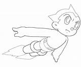Boy Astro Coloring Pages Astroboy Drawings Cartoons Drawing Books Popular sketch template