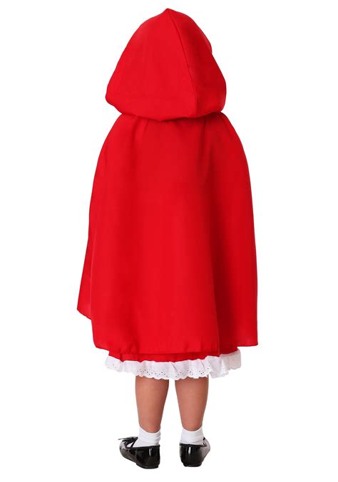 deluxe girls  red riding hood costume