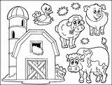 Farm Coloring Pages Adults Printable Animal Getcolorings Color Marvelous Book sketch template
