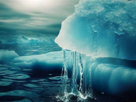 nasa scientist  shocking revelation  polar ice caps melting