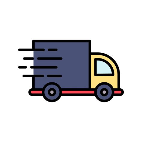 fast delivery icon  vector art  vecteezy
