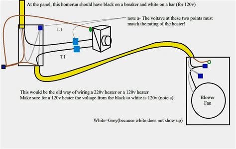 multiple heaters   thermostat baseboard heater wiring diagram cadicians blog