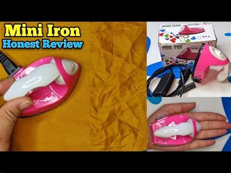 electric mini iron honest reviewis  worth buying unboxingprice details review youtube
