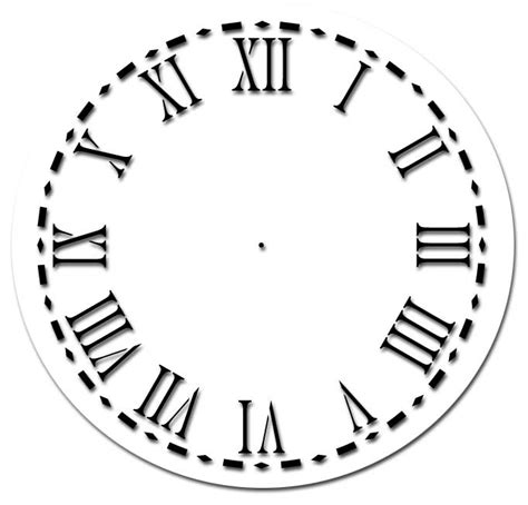 Clock Roman Numerals Png Clipart Best