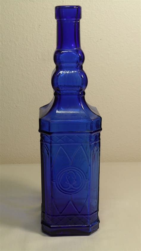 cobalt blue glass bottles   spain collectors weekly