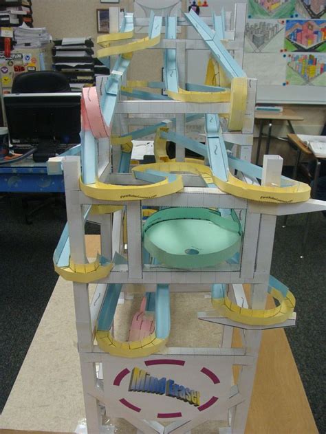paper roller coasters coaster projects paper roller coaster roller