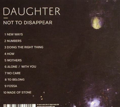 daughter not to disappear vinyl at juno records