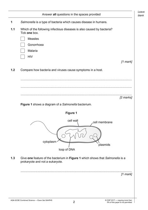 gcse combined science aqa practice papers higher pack   bundle