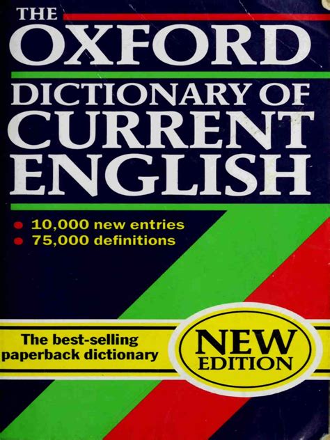 oxford dictionary  current english pdfdrivecom  grammar linguistics