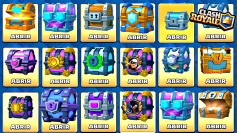 ¡abriendo absolutamente todos los cofres de clash royal