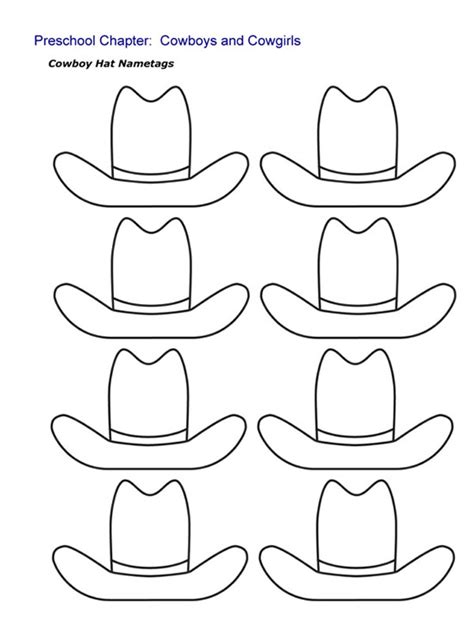 images  cowboy hat printable template cowboy hat applique