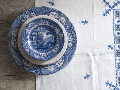 blue italian collection ceramic tableware serveware spode