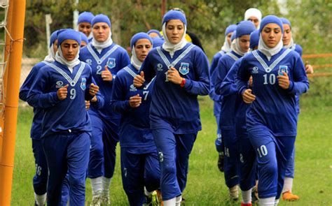 eight of iran s women s football team are men telegraph
