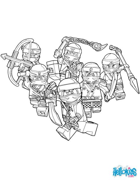 coloring pages lego ninjago  coloringpages