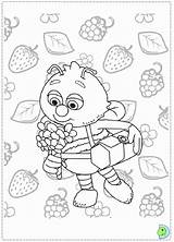 Coloring Flowertots Fifi Library Codes Insertion Tots Dinokids sketch template