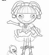 Coloring Pages Lalaloopsy Printable Sketchup Truck Template Popular sketch template