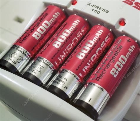 batteries charging stock image  science photo library