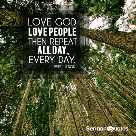 love god love people sermonquotes