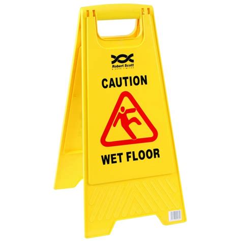 wet floor sign yellow commercial cleaning supplies auckland counties cleaning