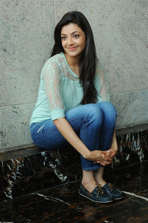 kajal agarwal new photoshoot images in jeans actress q hot actress photos gallery