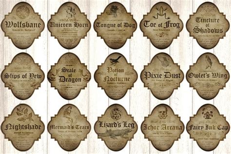 image   wine labels  wooden planks